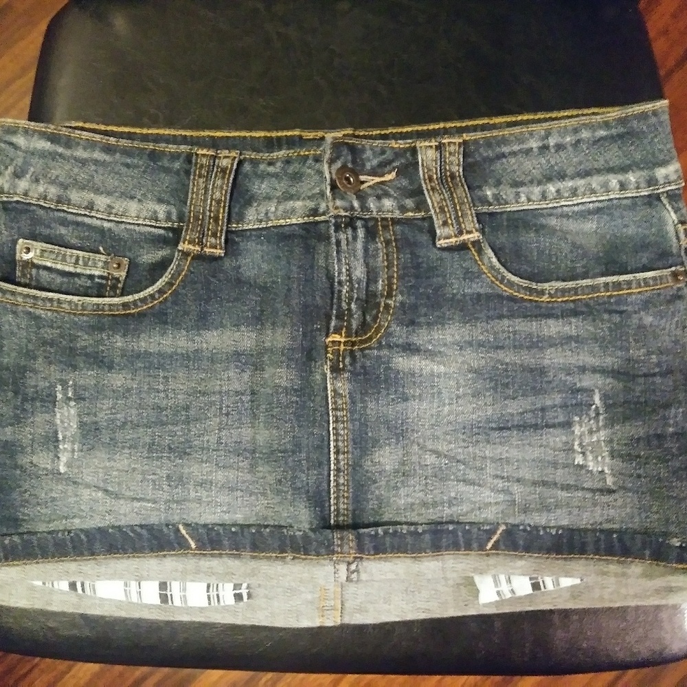 Blue Asphalt skirt sz 7